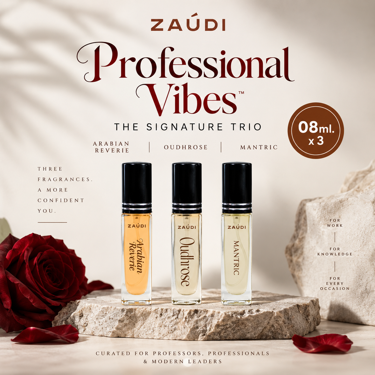 Professors & Professionals Vibes - Signature Perfumes Trio