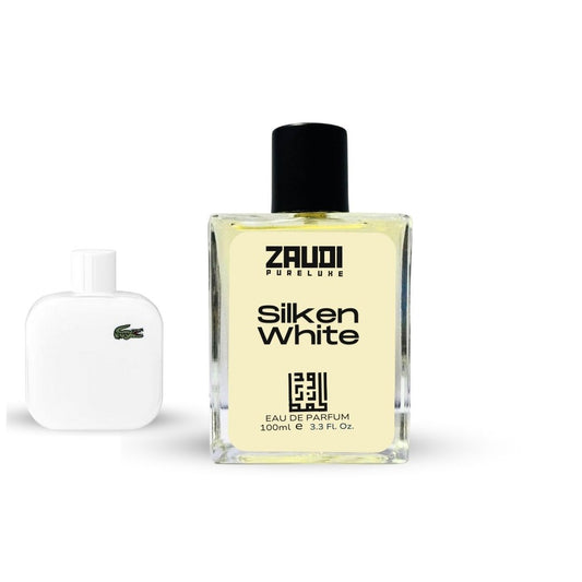 Silken White  - Men - Inspired By Lacoste White