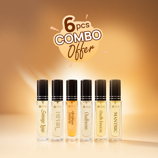 6 Premium Perfumes. One Powerful Combo.