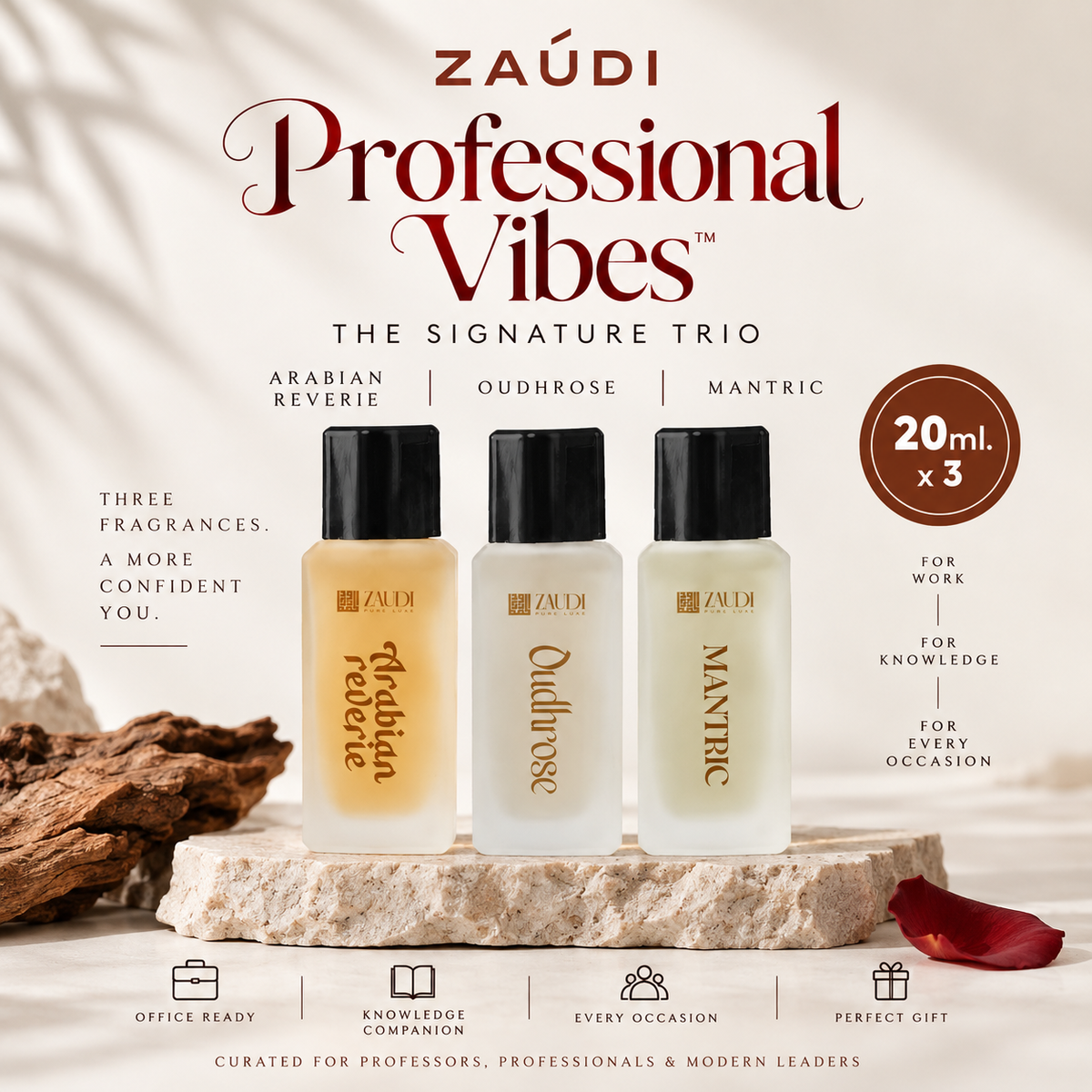 Professors & Professionals Vibes - Signature Perfumes Trio