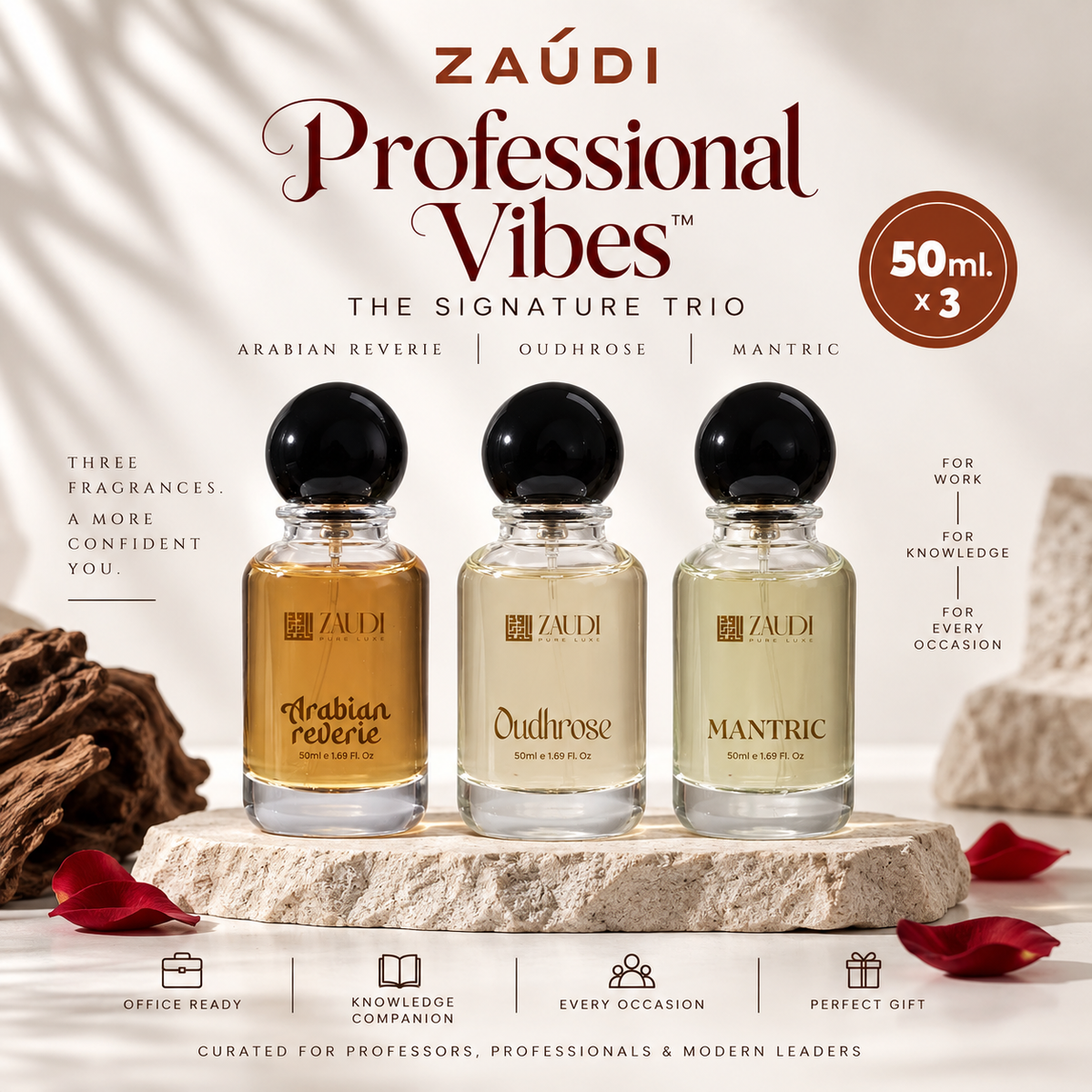Professors & Professionals Vibes - Signature Perfumes Trio