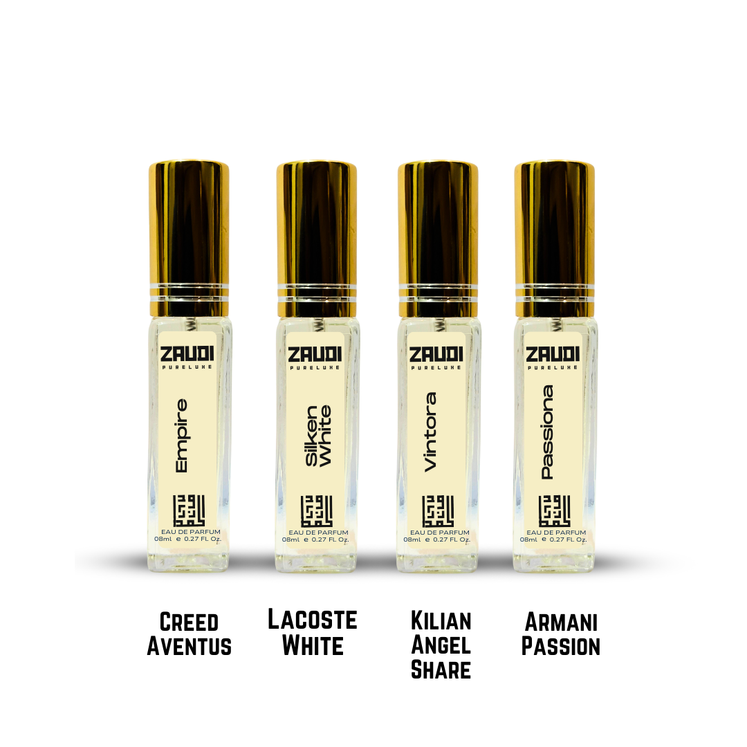 AAA - ZAUDI Signature French Fragrance Combo 2 – Inspired Collection (8ml x 4)