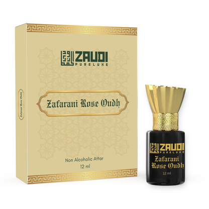 Zafrani Rose Oudh Luxury Attar Perfume
