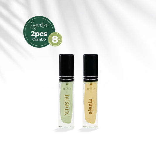 AAA - Zaudi 8ml Combo – Miraje & Dusken | Pocket Perfume Duo