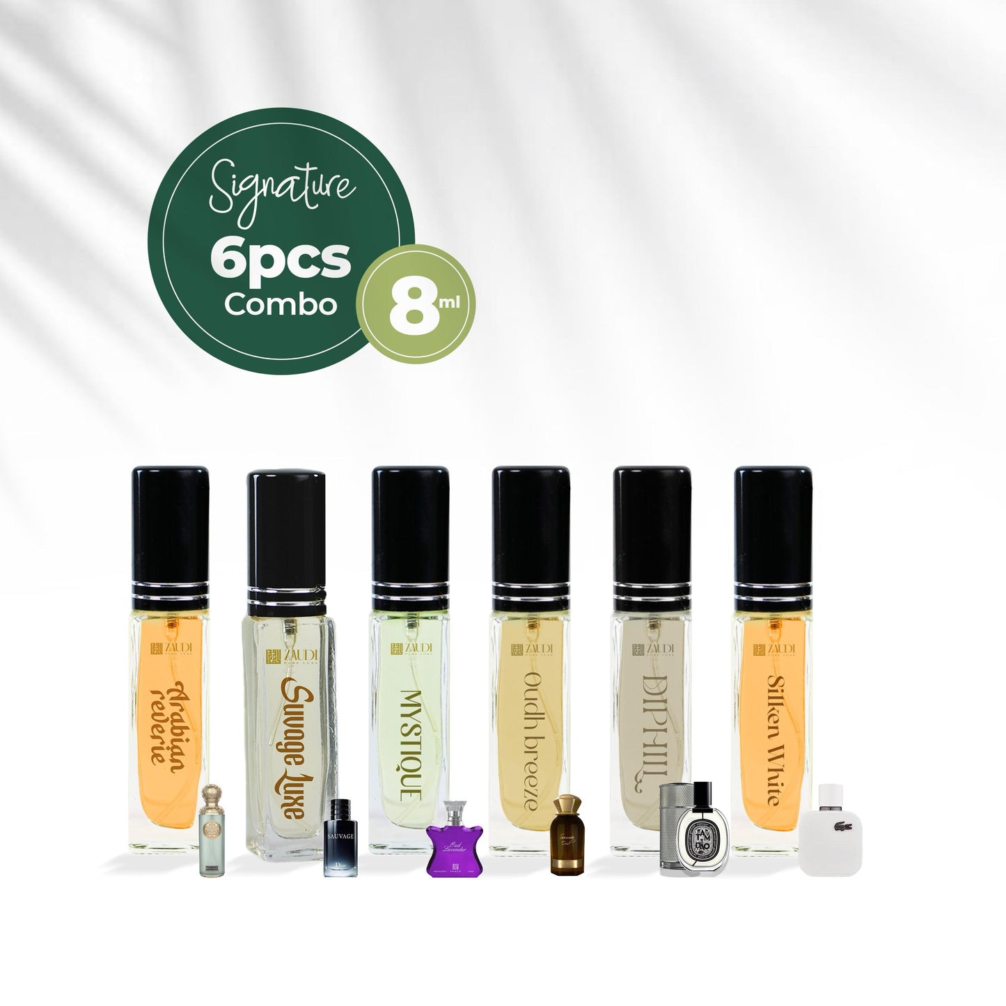 Trending Signature Zaudi 6 Pcs Combo (8ml x 6)
