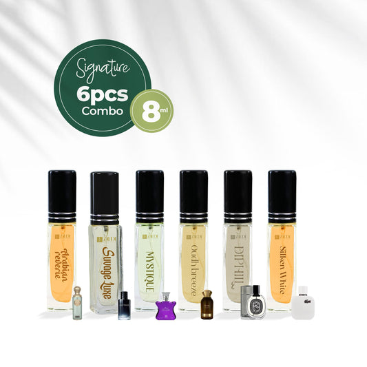 Trending Signature Zaudi 6 Pcs Combo (8ml x 6)
