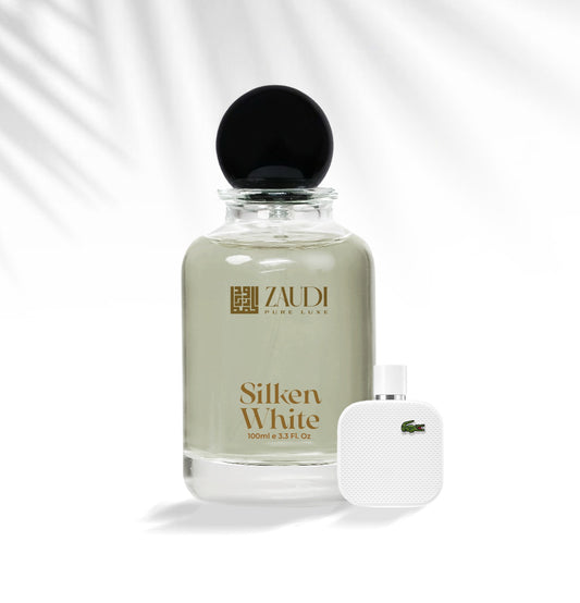 Silken White  - Men - Inspired By Lacoste White