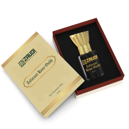 Zafrani Rose Oudh Luxury Attar Perfume