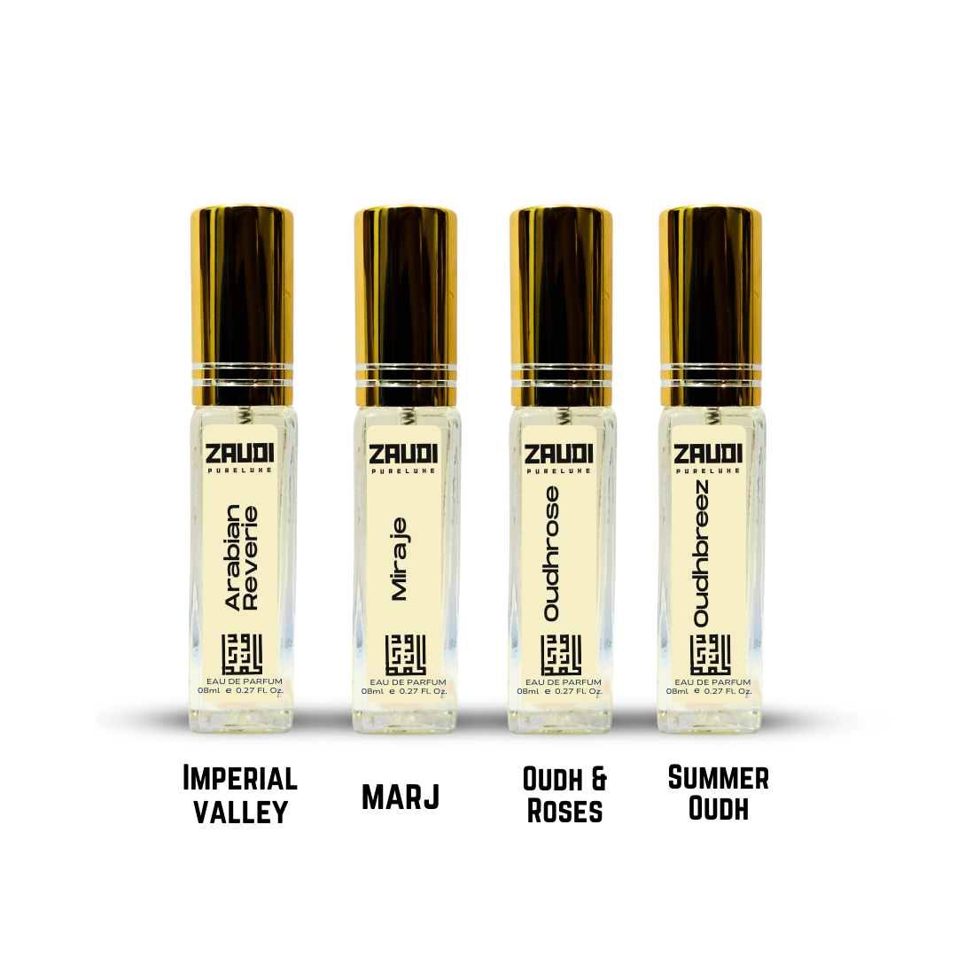 AAA - ZAUDI Signature Arabic Fragrance Combo – Inspired Collection (8ml x 4)