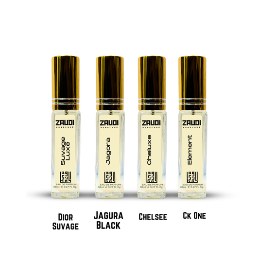 AAA - ZAUDI Signature French Fragrance Combo 1 – Inspired Collection (8ml x 4)