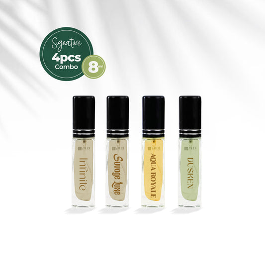 AAA - ZAUDI Signature Fragrance Combo ISAD (8ml x 4)