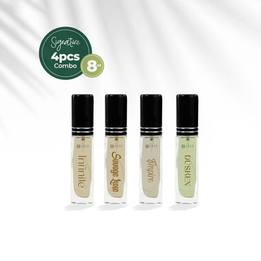 AAA - ZAUDI Signature French Fragrance Combo ISED  (8ml x 4)