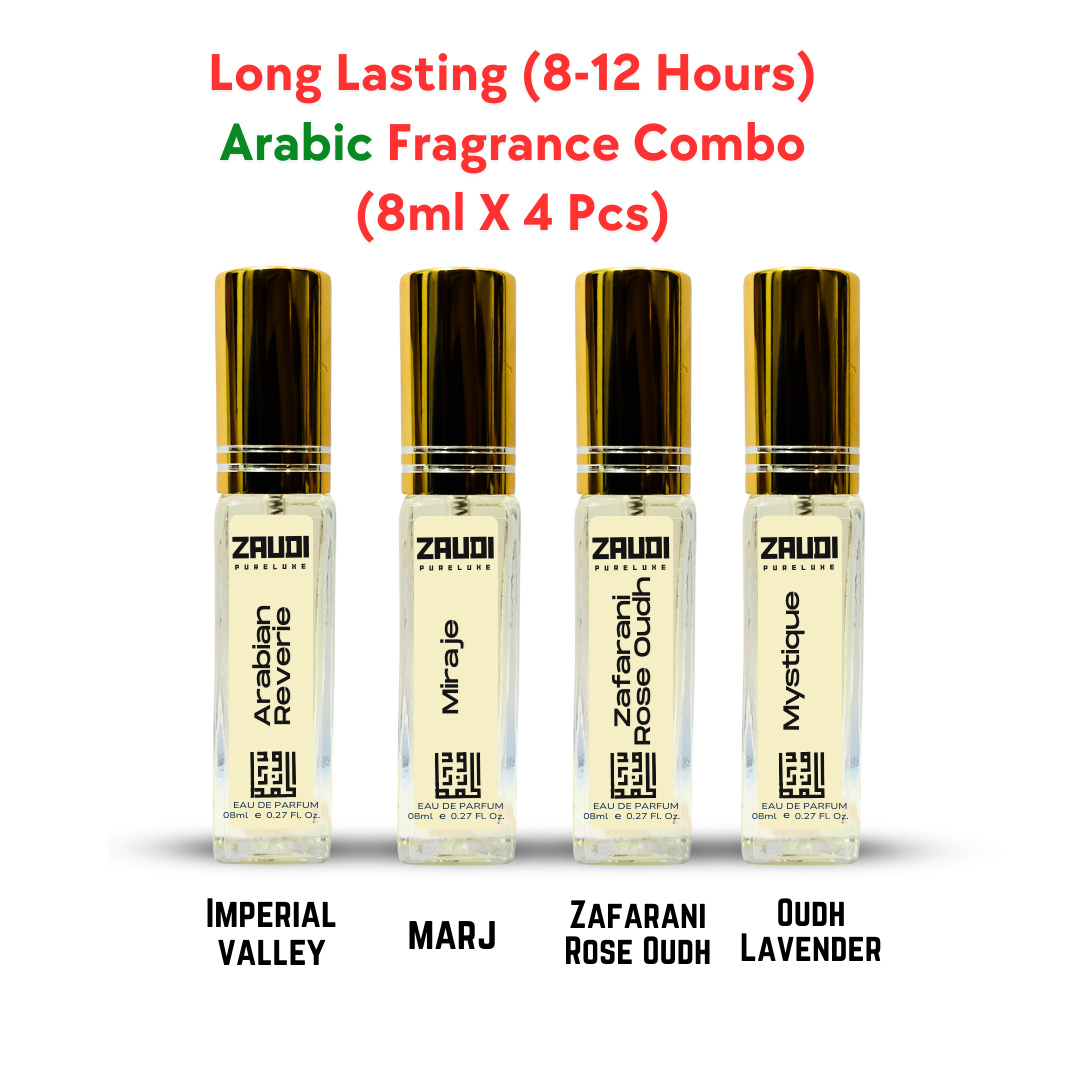 Long Lasting (8-12 Hours) Arabic Fragrances Combo