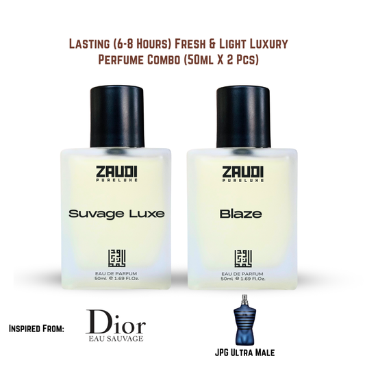 Suvage Luxe & Blaze Combo 50ml x 2 (Male)