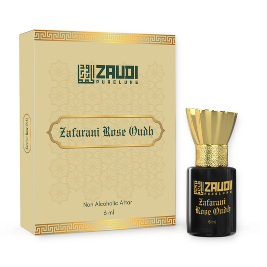 Zafrani Rose Oudh Luxury Attar Perfume